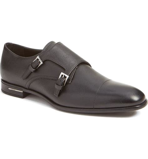 prada monk strap shoes|Prada Double Monk Strap Brogue Shoes .